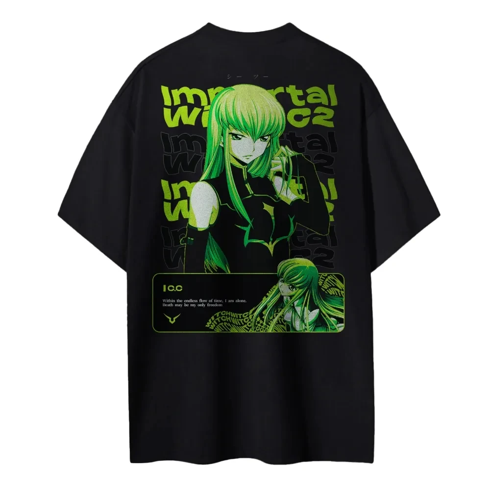 Anime Merchandise Store Japan - New Code Geass T-Shirt C.C. Charakter