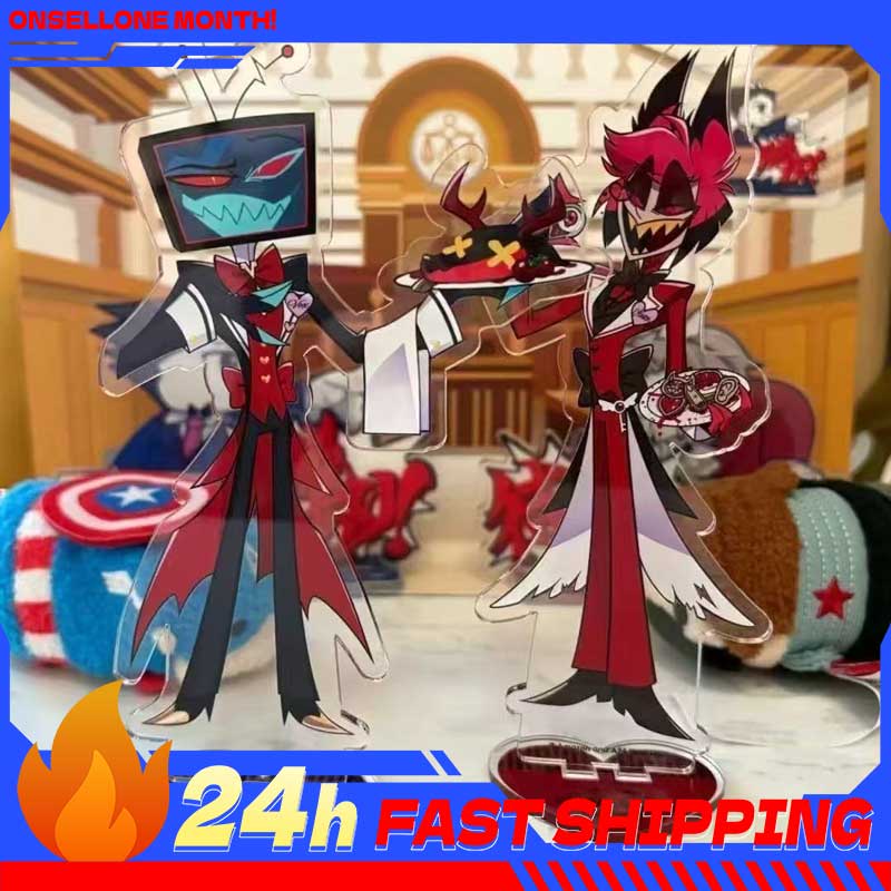 Anime Merchandise Collection - 2 Stück Hazbin Anime Peripheriegeräte Alastor