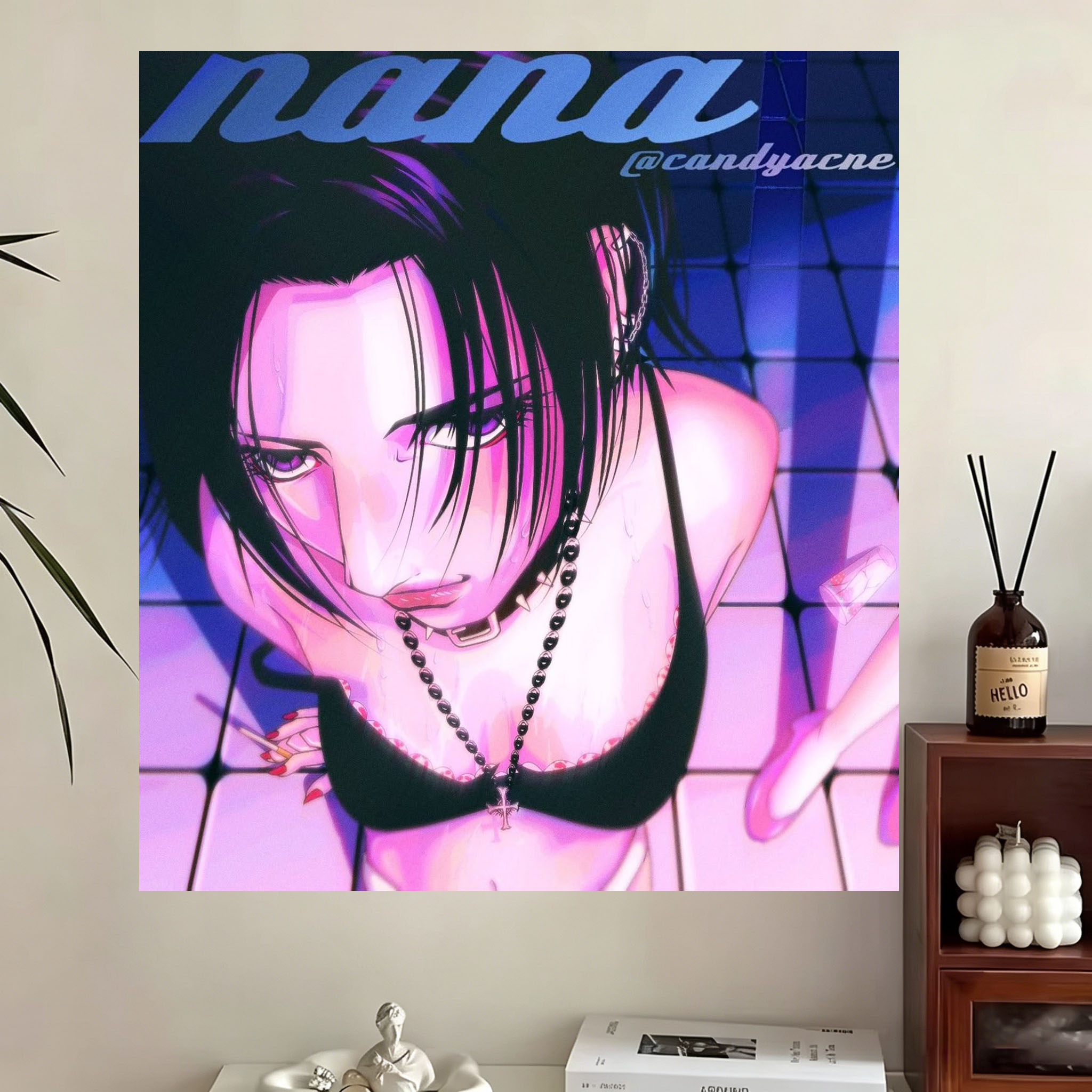 Nana Anime Merchandise - VIKAMA NANA Komatsu Nana Wandteppich Japanisches