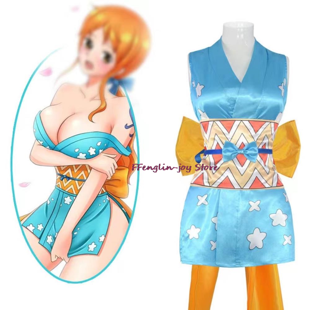 Anime Wano Country Nami Cospla – Nana Anime Merchandise Bewertung und Preis