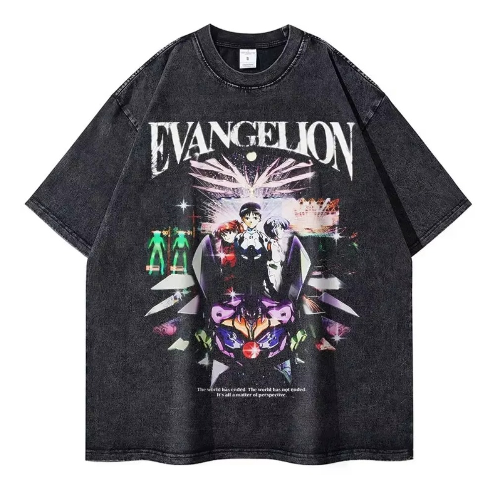 Übergroße männer T Shirts Klei – Anime Merchandise Store Japan Bewertung und Preis