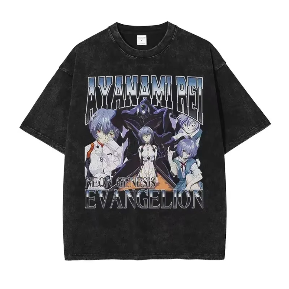 Übergroße männer T Shirts Klei – Anime Merchandise Store Japan Bewertung und Preis