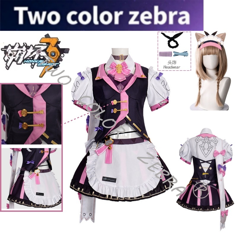 Honkai Impact 3 Pardofelis Cos – Cosplay Wig Colored Bewertung und Preis