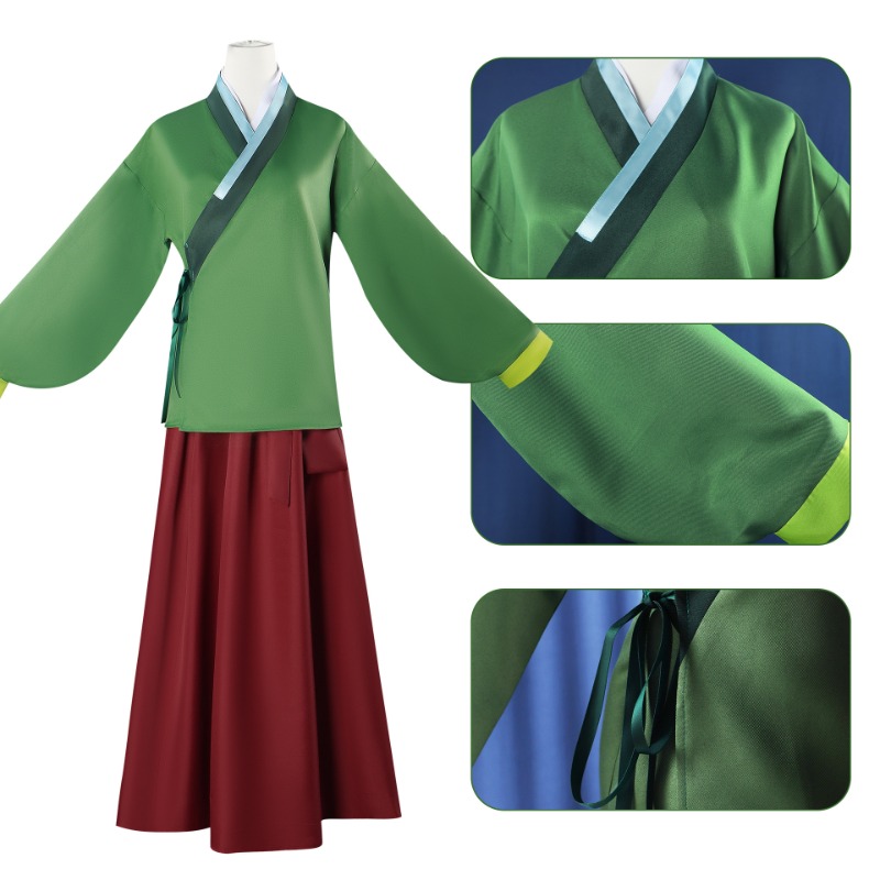 Maomao Jinshi Cosplay Kostüm A – Cosplay Wig Colored Bewertung und Preis